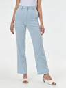Orsay Světle modré dámské rovné kalhoty ORSAY