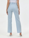 Orsay Světle modré dámské rovné kalhoty ORSAY