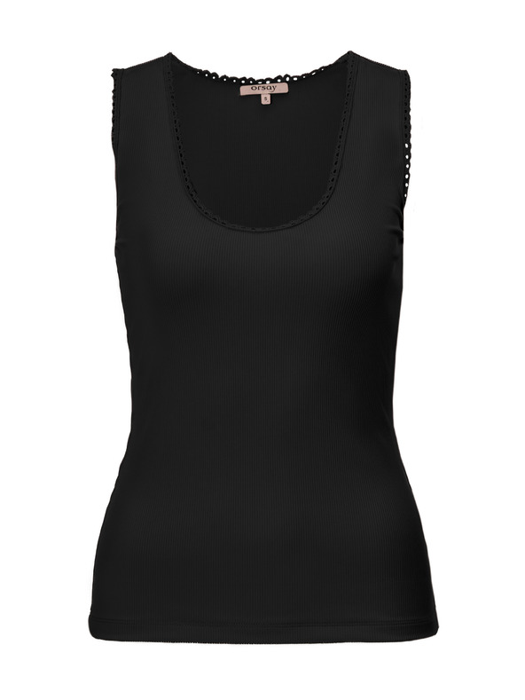Orsay Černé dámské tílko ORSAY