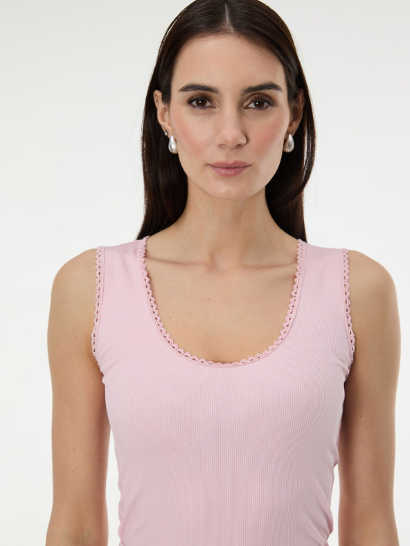 Orsay Světle růžové dámské tílko ORSAY