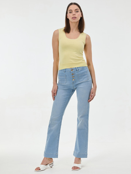 Orsay Žluté dámské tílko ORSAY