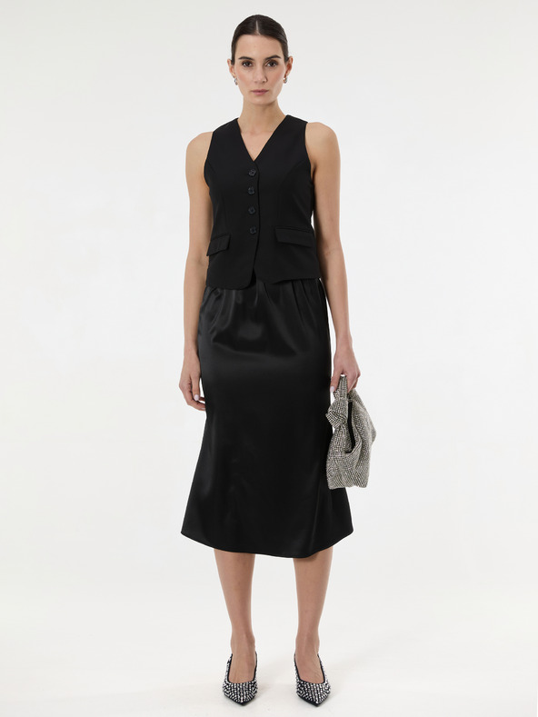 Orsay Černá dámská midi sukně ORSAY