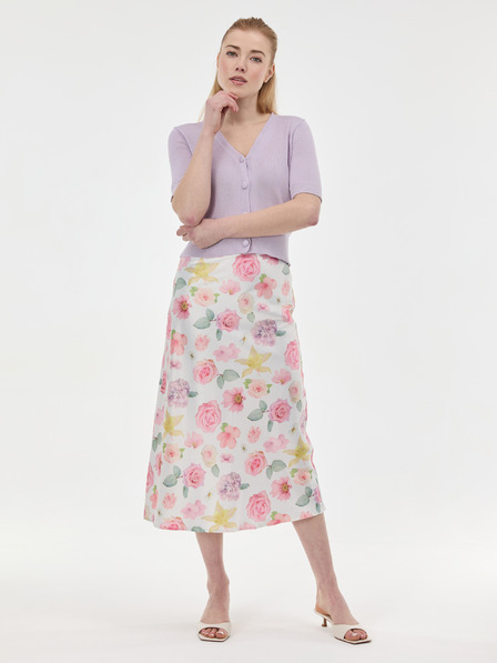 Orsay Růžová dámská vzorovaná sukně ORSAY