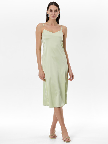 Orsay Světle zelené dámské šaty na ramínka ORSAY