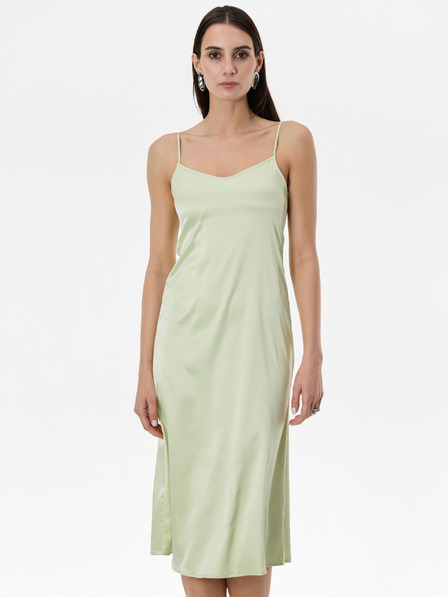 Orsay Světle zelené dámské šaty na ramínka ORSAY