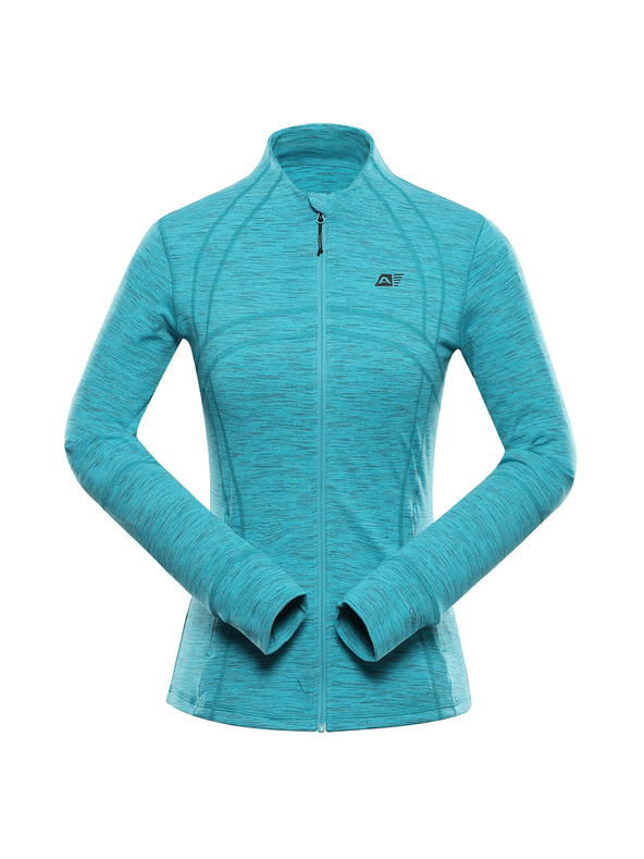 ALPINE PRO Dámská rychleschnoucí mikina s cool-dry ALPINE PRO GOLLA 2 curacao