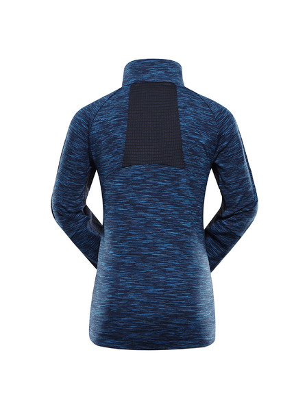 ALPINE PRO Dětská sportovní mikina na zip ALPINE PRO DETTO electric blue lemonade