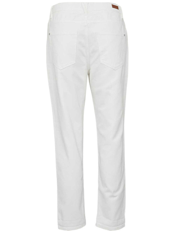 CAMAIEU Bílé slim fit džíny CAMAIEU