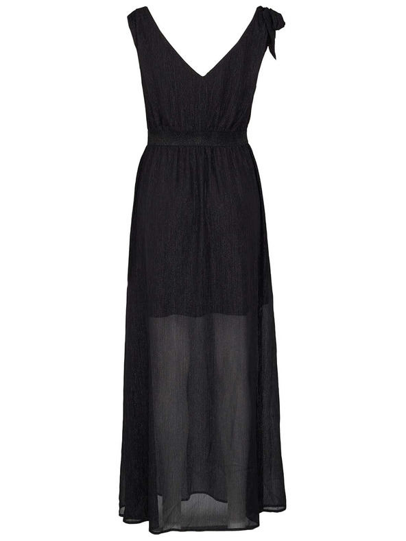 CAMAIEU Černé dlouhé šaty