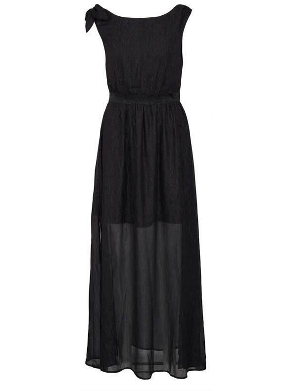 CAMAIEU Černé dlouhé šaty