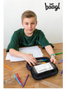 BAAGL  Černý školní penál etue Baagl Goal