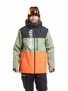 Meatfly Meatfly pánská SNB & SKI bunda Manifold Black / Orange