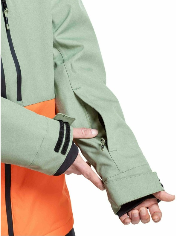 Meatfly Meatfly pánská SNB & SKI bunda Manifold Black / Orange