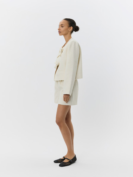 Sofie Schnoor Krémová vlněná dámská bunda MAESW