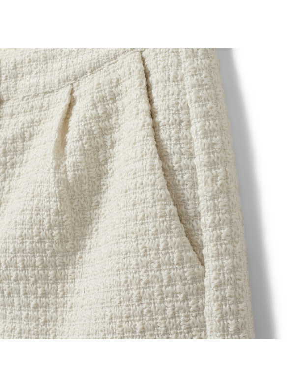 Sofie Schnoor Krémové vlněné dámské kraťasy MIDGESW 