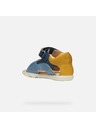 Geox Modré chlapecké barefoot sandály Geox Sandal Steppieup
