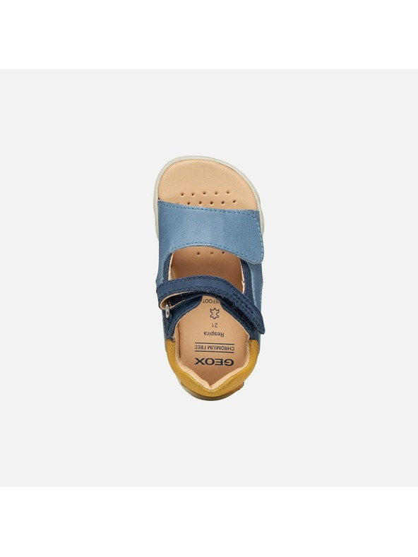 Geox Modré chlapecké barefoot sandály Geox Sandal Steppieup