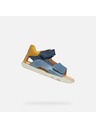 Geox Modré chlapecké barefoot sandály Geox Sandal Steppieup