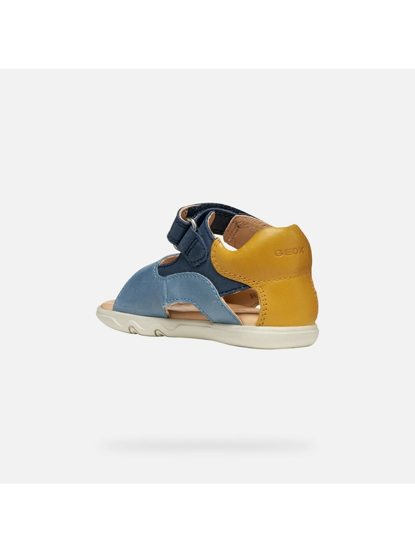 Geox Modré chlapecké barefoot sandály Geox Sandal Steppieup