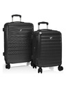 Heys Sada cestovních kufrů Heys AeroLite S,M Black