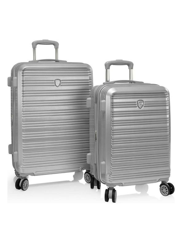 Heys Sada cestovních kufrů Heys AeroLite S,M Silver