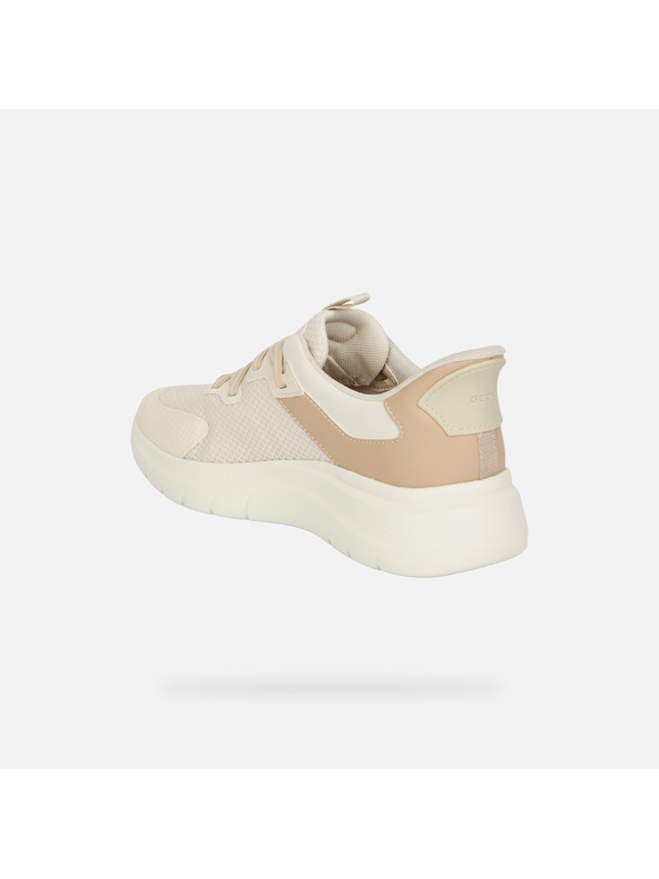 Geox Béžové dámské tenisky Geox Plummery Plus Fast in
