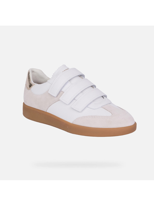 Geox Bílé dámské tenisky Geox Meleda