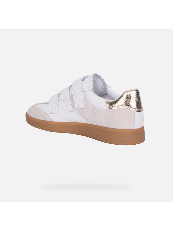 Geox Bílé dámské tenisky Geox Meleda