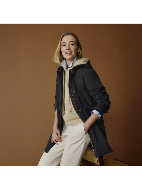 Geox Černá dámská parka Geox Claudin