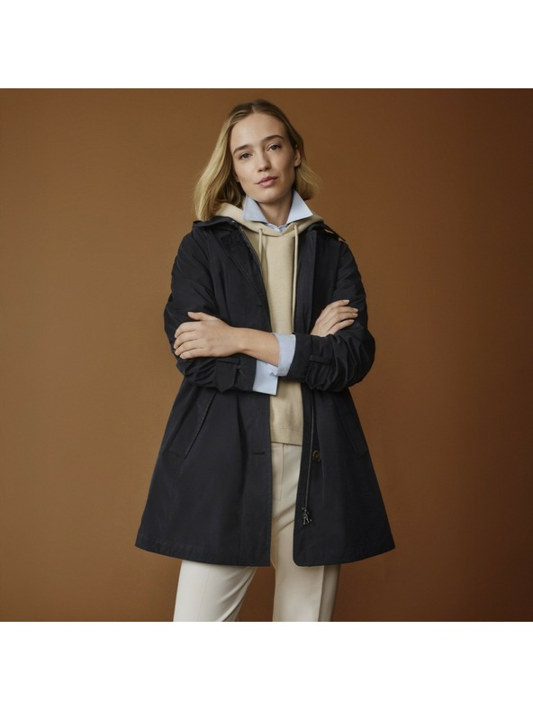 Geox Černá dámská parka Geox Claudin