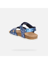Geox Modré dívčí sandály Geox Adriel