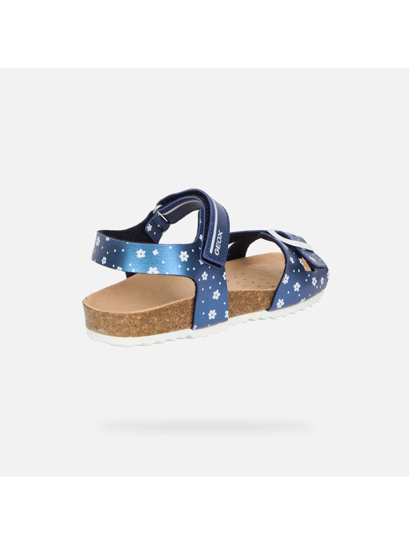 Geox Modré dívčí sandály Geox Adriel