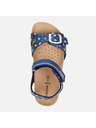 Geox Modré dívčí sandály Geox Adriel