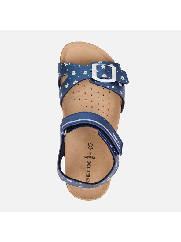 Geox Modré dívčí sandály Geox Adriel