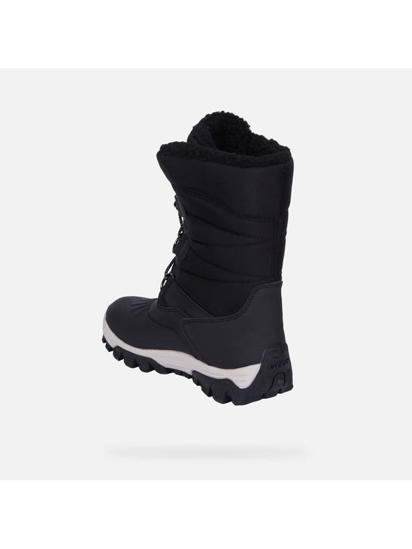 Geox Černá chlapecká zimní obuv Geox Himalaya