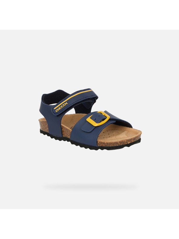 Geox Tmavě modré chlapecké sandály Geox Chalki
