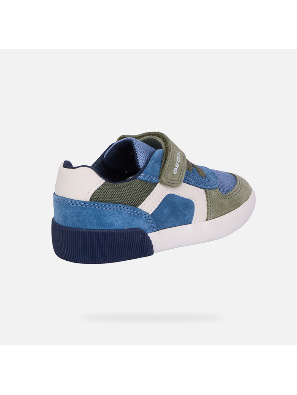 Geox Modré chlapecké tenisky Geox Gisli