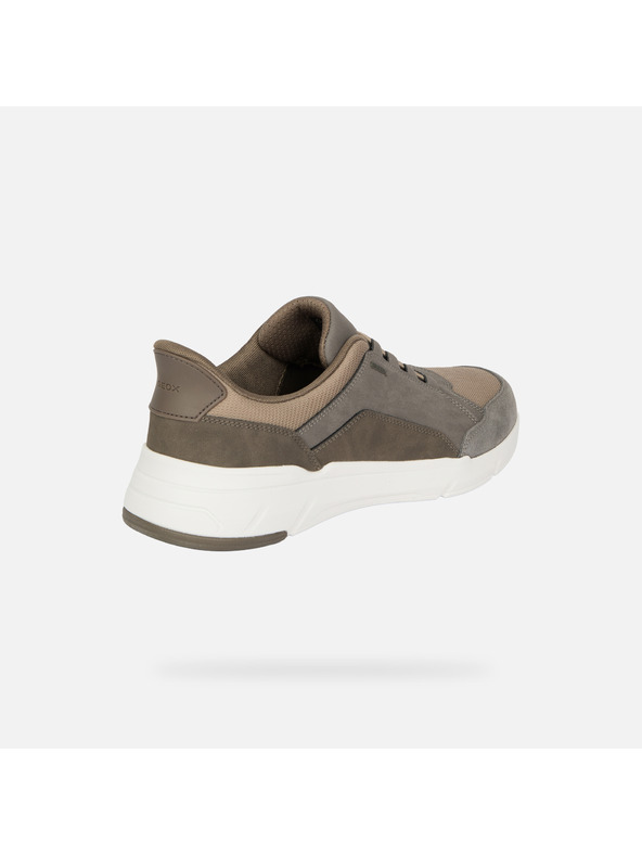 Geox Hnědé pánské tenisky Geox Vittour Plus