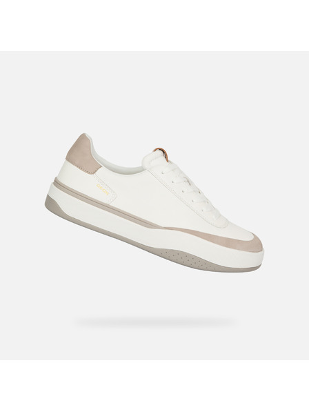 Geox Bílé pánské tenisky Geox Dynamia