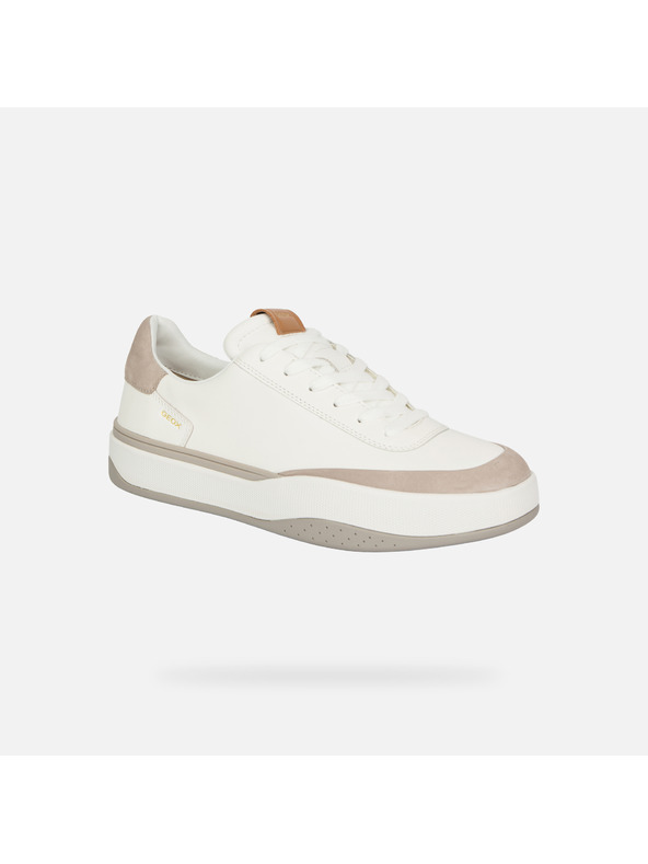 Geox Bílé pánské tenisky Geox Dynamia