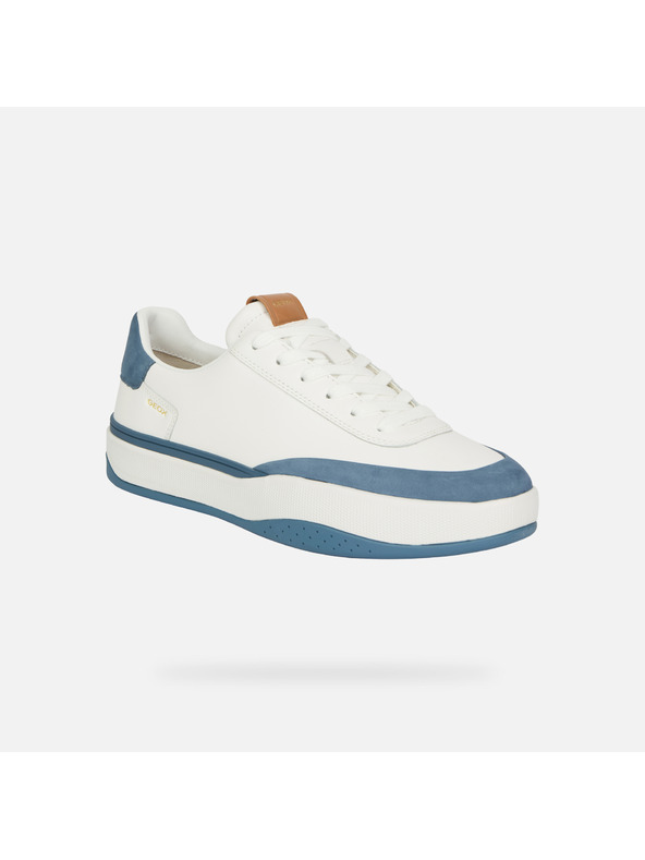 Geox Bílé pánské tenisky Geox Dynamia