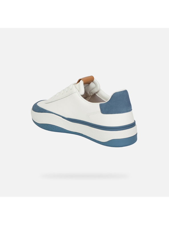 Geox Bílé pánské tenisky Geox Dynamia