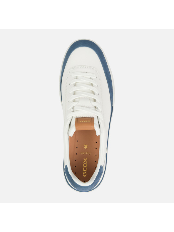 Geox Bílé pánské tenisky Geox Dynamia