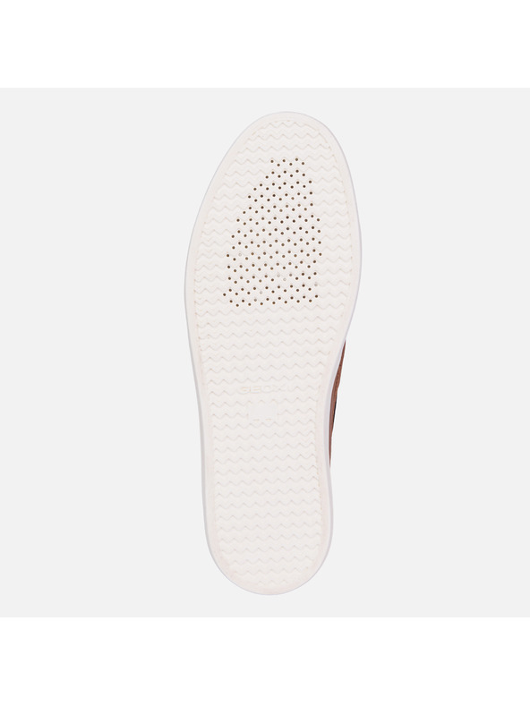 Geox Hnědé pánské tenisky Geox Serifos