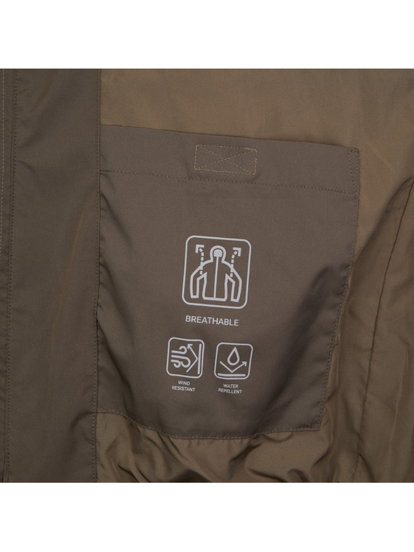 Geox Hnědý pánský bomber Geox Avola