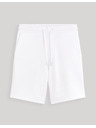 Celio Bílé pánské teplákové kraťasy Celio Toshort