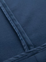 Ombre Clothing Pánské modré sako SLIM s jemnou texturou
