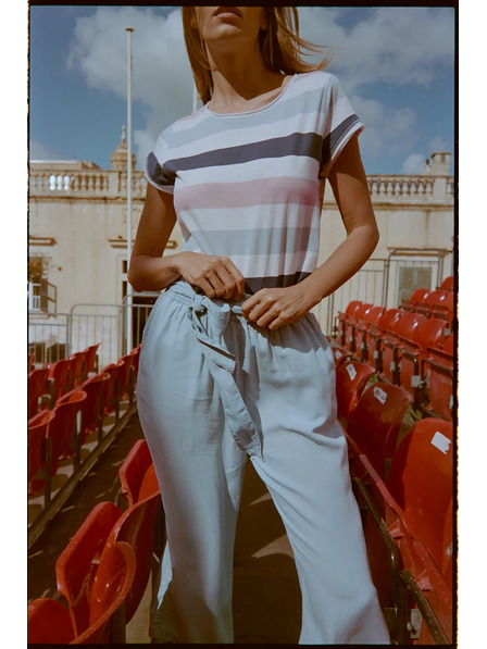 Moodo Culottes kalhoty modré Moodo