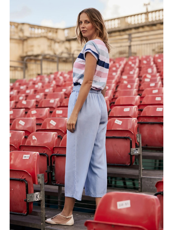 Moodo Culottes kalhoty modré Moodo