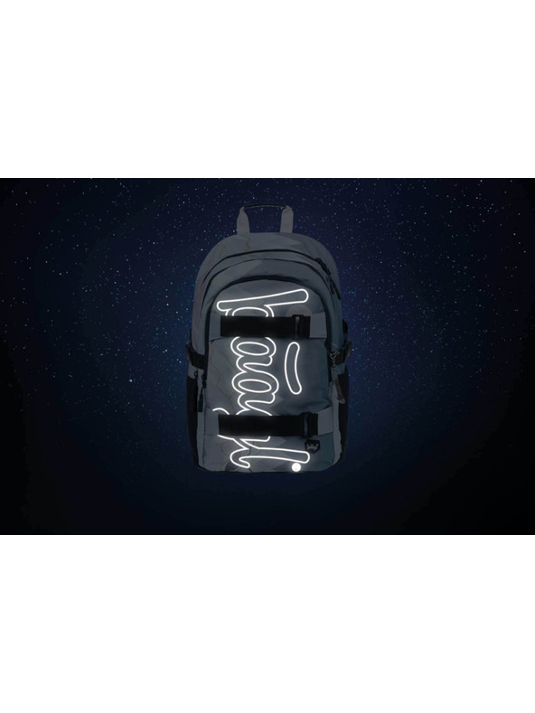 BAAGL  BAAGL 5 SET Skate Moon: batoh, penál, sáček, desky, peněženka